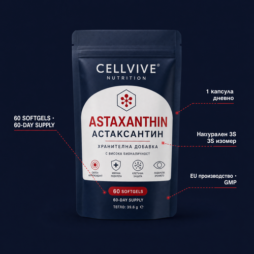 CELLVIVE™ — Astaxanthin 12mg Cellular Shield